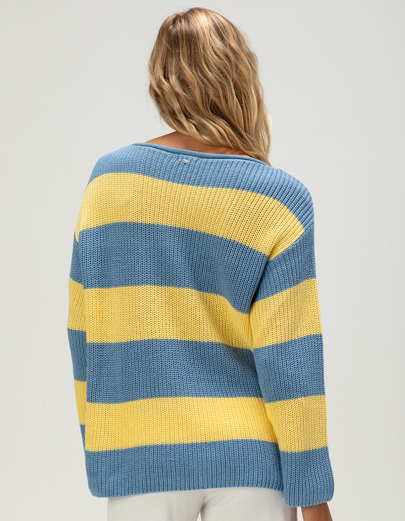 BILLABONG Sea Scape Womens Off The Shoulder Sweater image number 3