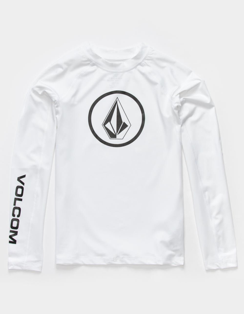 VOLCOM Lido Solid Boys Rash Guard image number 0