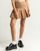 FULL TILT Khaki Tennis Skirt image number 2