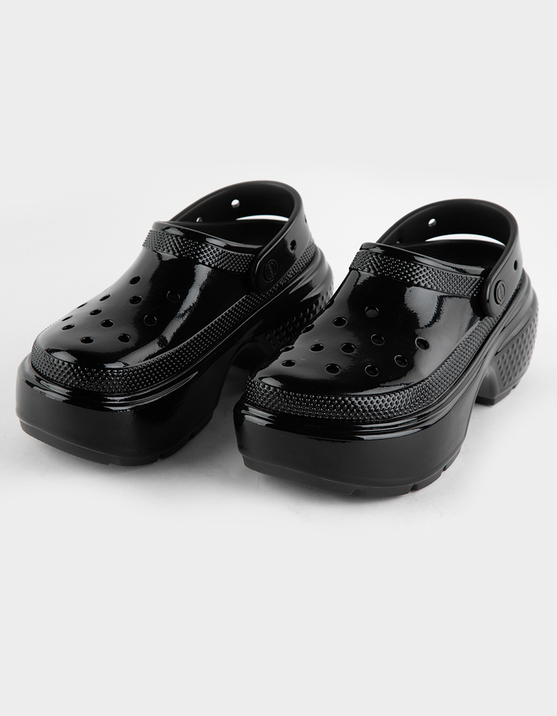 CROCS Stomp High Shine Womens Clogs image number 0