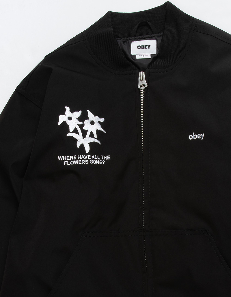 OBEY Turnpike Mens Bomber Jacket image number 1