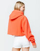 CHAMPION Reverse Weave Papaya Womens Crop Hoodie image number 3