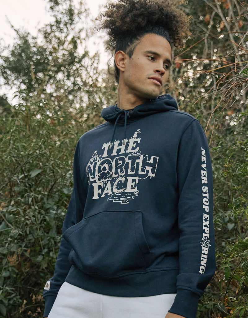 THE NORTH FACE Himalayan Bottle Mens Hoodie - NAVY - 385511210