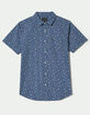 BRIXTON Charter Print Mens Button Up Shirt image number 1