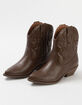 SODA Womens Short Western Boots image number 1