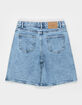VERO MODA Girls High Rise Long Denim Shorts image number 2