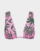VYB SWIM Shady Palms Naomi Wide Strap Bikini Top image number 1
