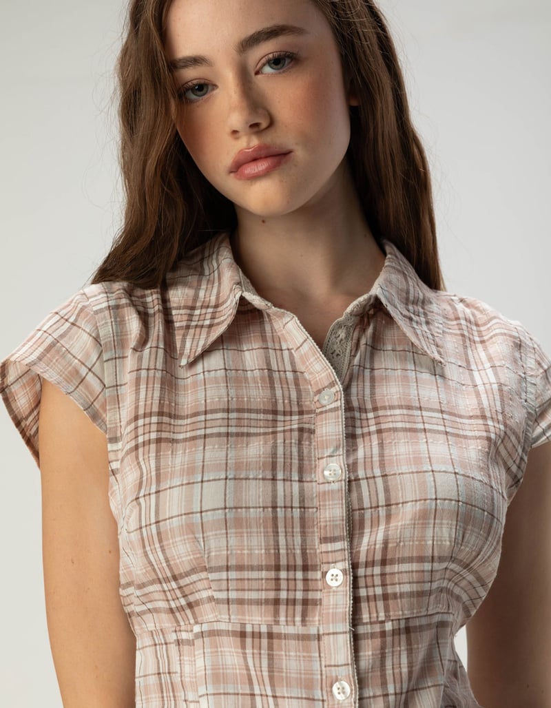 RSQ Womens Button Up Shirt image number 4