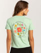 OBEY City Flowers Womens Tee image number 1