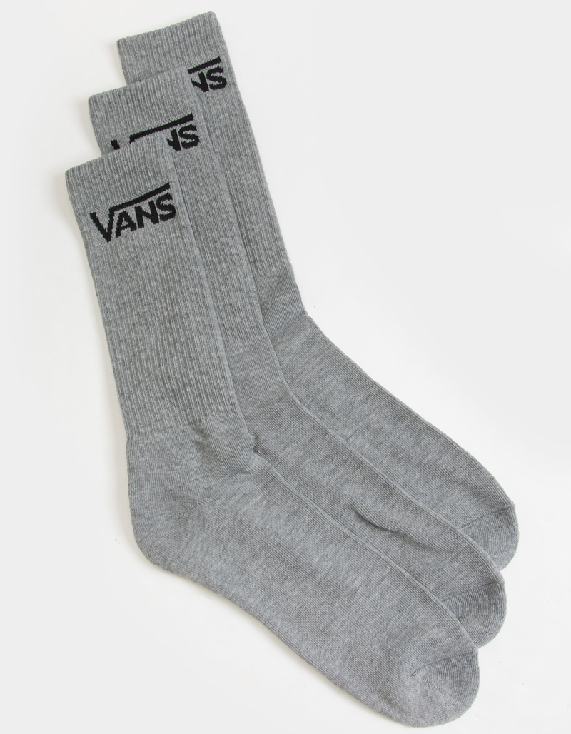 VANS Classic 3 Pack Mens Crew Socks image number 0