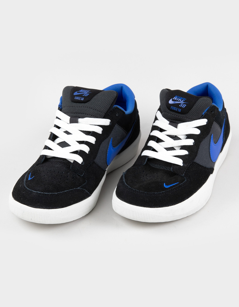 NIKE SB Force 58 Mens Shoes BLK/BLUE Tillys