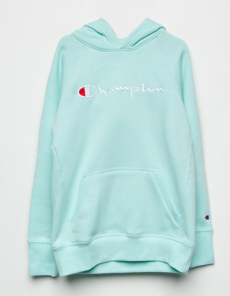 CHAMPION Raglan Mint Girls Hoodie image number 0