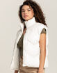 KNOW ONE CARES Womens Puffer Vest image number 2