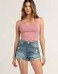 RSQ Womens Vintage High Rise Shorts image number 5