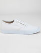 LAKAI Oxford Mens White Shoes image number 1