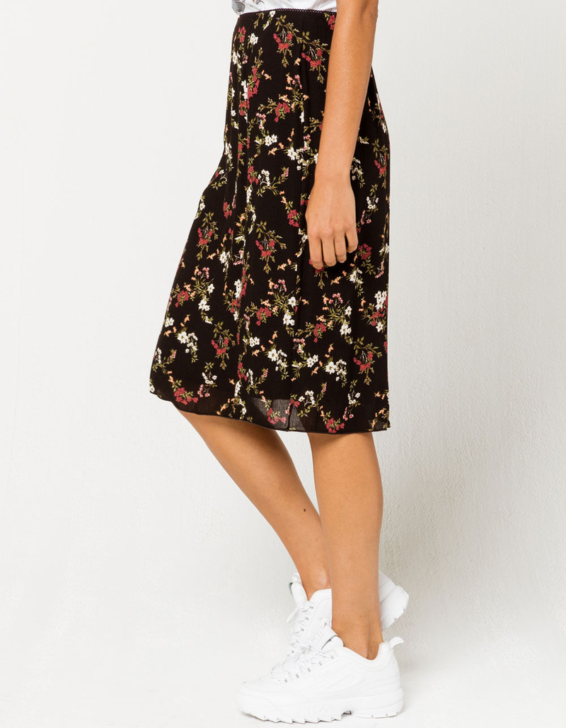 IVY & MAIN Ditsy Midi Skirt image number 2