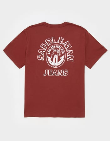 LEVI'S Saddleman Jeans Mens Relaxed Tee Primary Image