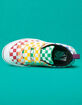 VANS Checkerboard ComfyCush New Skool Velcro Girls Shoes image number 4