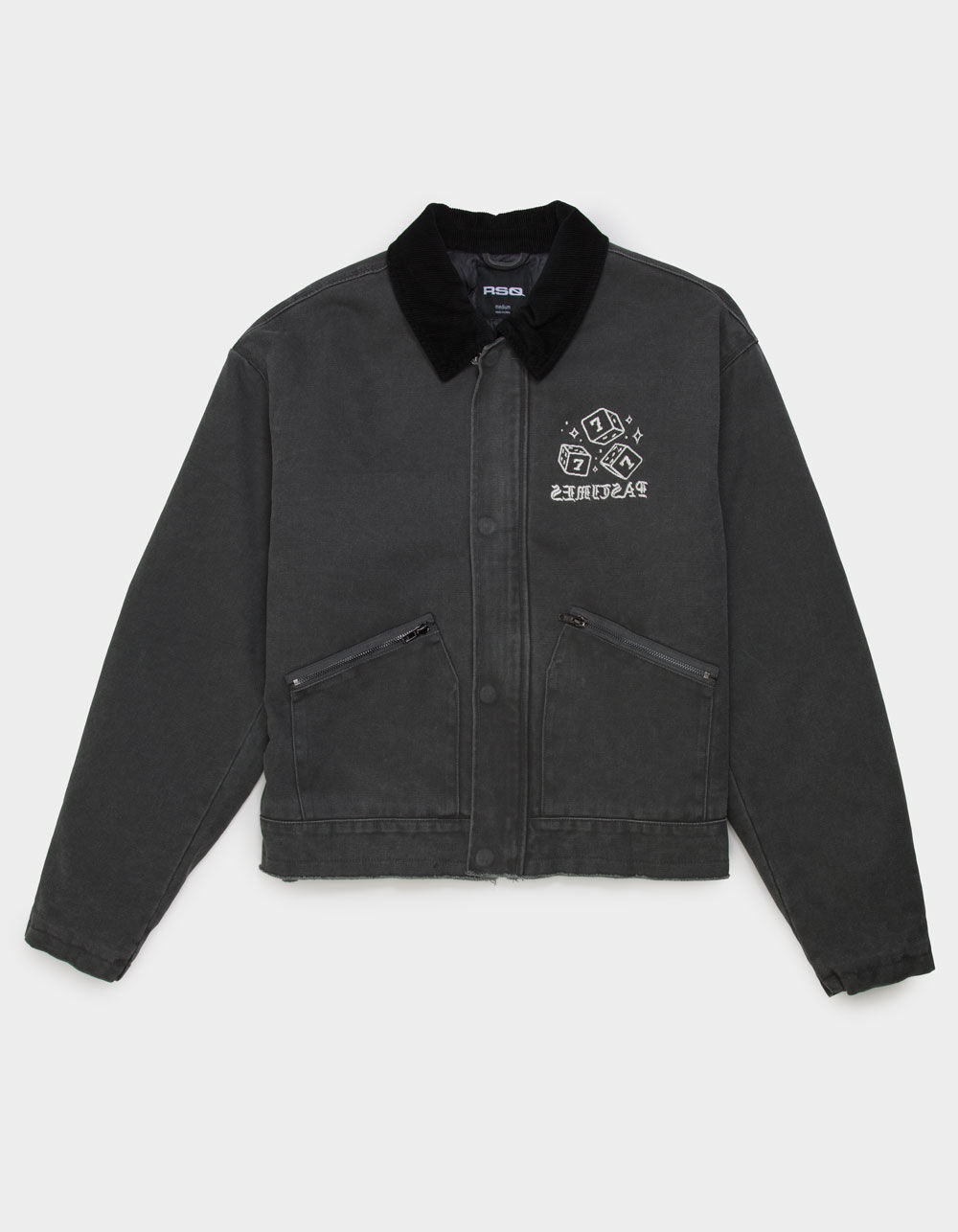 RSQ Mens Canvas Workwear Jacket - BLACK | Tillys