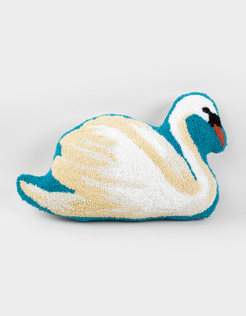 TILLYS HOME Swan Hook Pillow image number 0