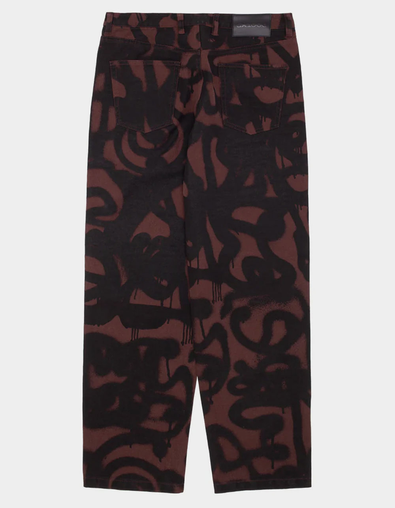 GX1000 Sprayed Mens Baggy Pants image number 1