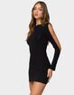 EDIKTED Billy Cutout Boat Neck Mini Dress image number 2