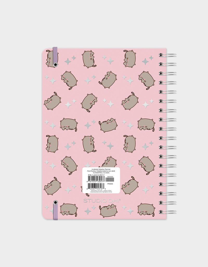 STUDIO OH! x Pusheen Sparkles Undated Tri-Tab Planner image number 2