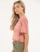 THE NORTH FACE Himilayan Womens Boxy Crop Tee image number 3