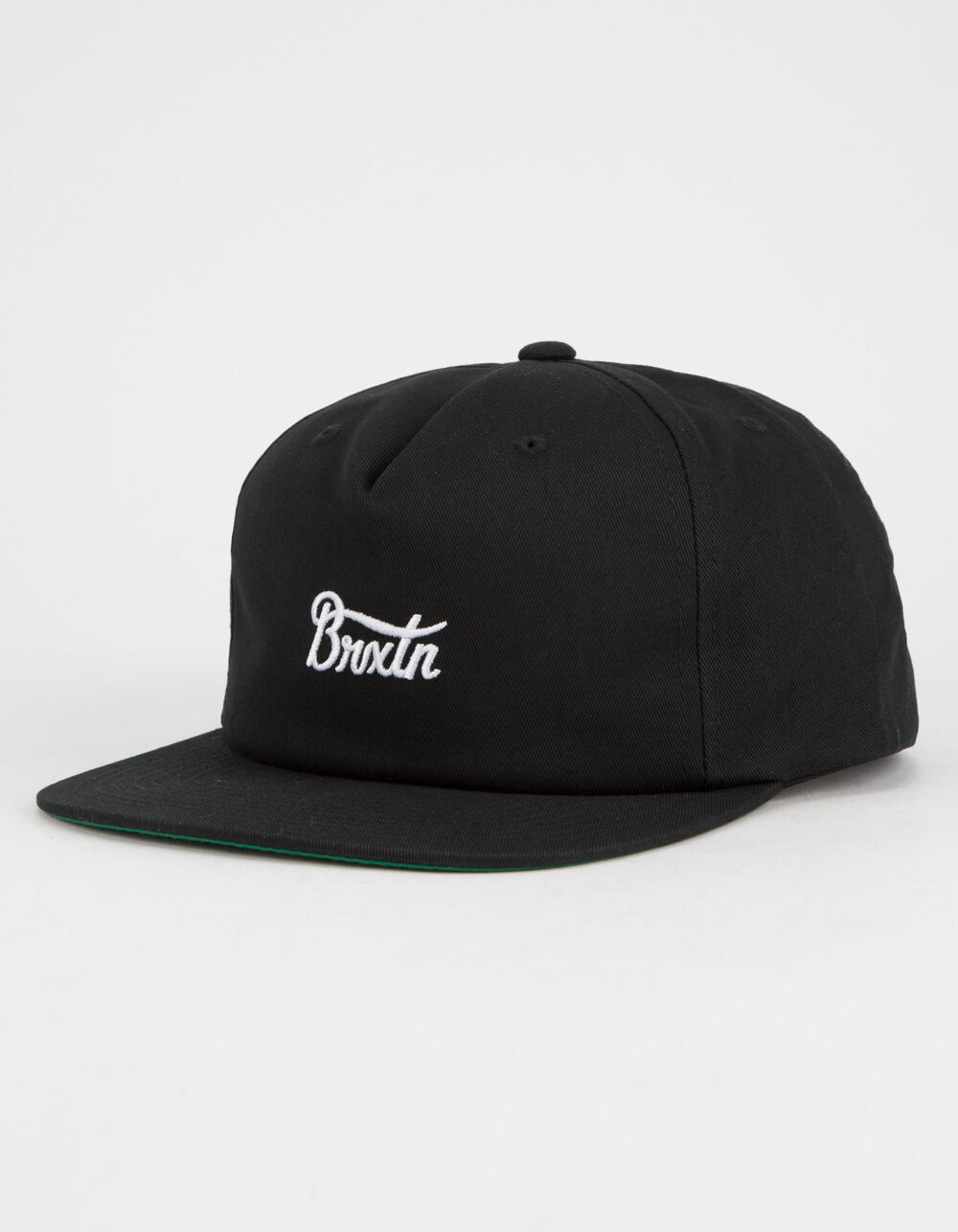 New Brixton Potrero Black Mens Snapback Cap Hat