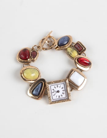 FULL TILT Stone Statement Chain Watch Primary Image