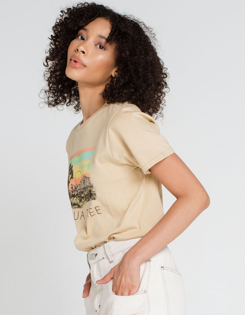 FULL TILT Joshua Tree Womens Crop Tee image number 1