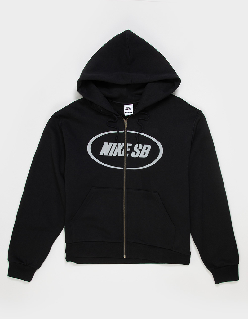 NIKE SB Oval Logo Mens Zip-up Hoodie image number 0
