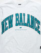 NEW BALANCE Athletics Warped Mens Tee image number 5