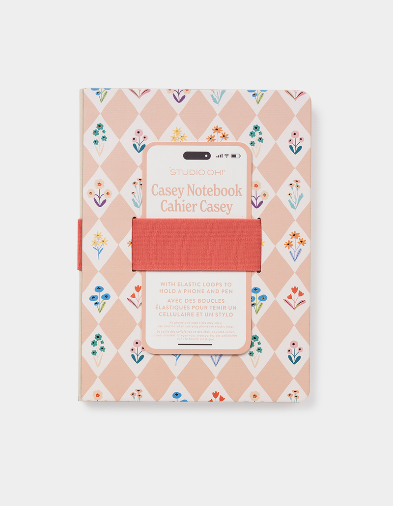 STUDIO OH! Meadow Lane Casey Notebook With Phone Loop image number 0