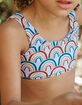 SEAESTA SURF Sea Arches Retro Girls Bralette Bikini Set image number 3