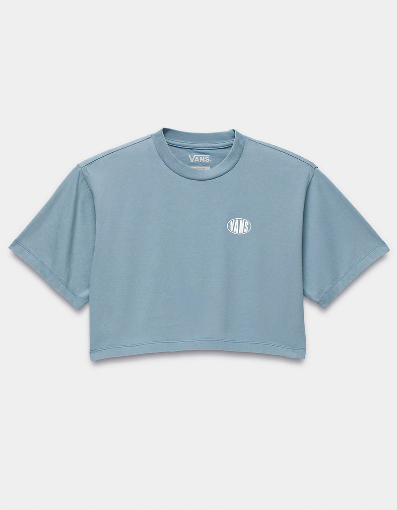 VANS Oval Wash Girls Crop Tee image number 0