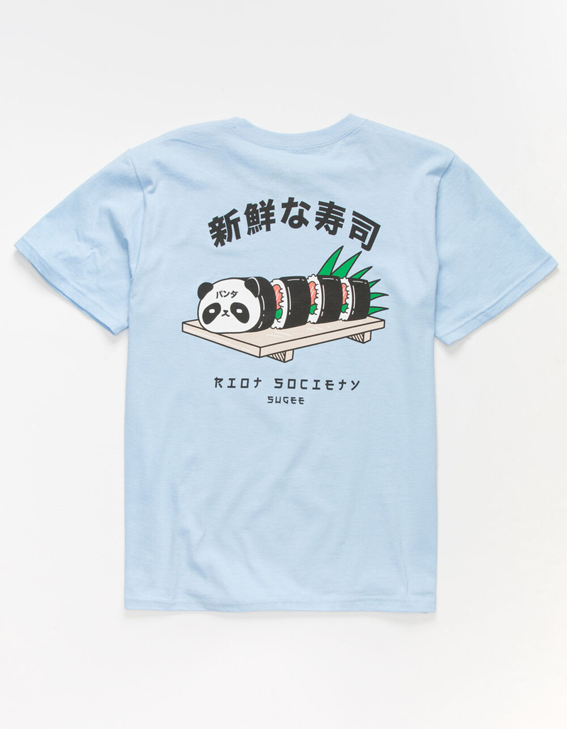 RIOT SOCIETY Sugee Panda Sushi T-Shirt image number 0