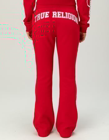 TRUE RELIGION Branded Womens Bootcut Sweatpants Alternative Image