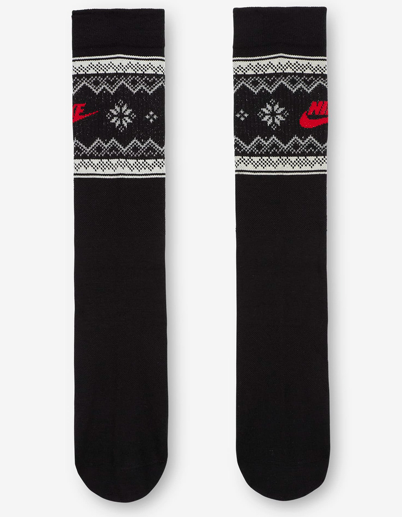 NIKE Everyday Essentials Mens Crew Socks BLACK COMBO Tillys