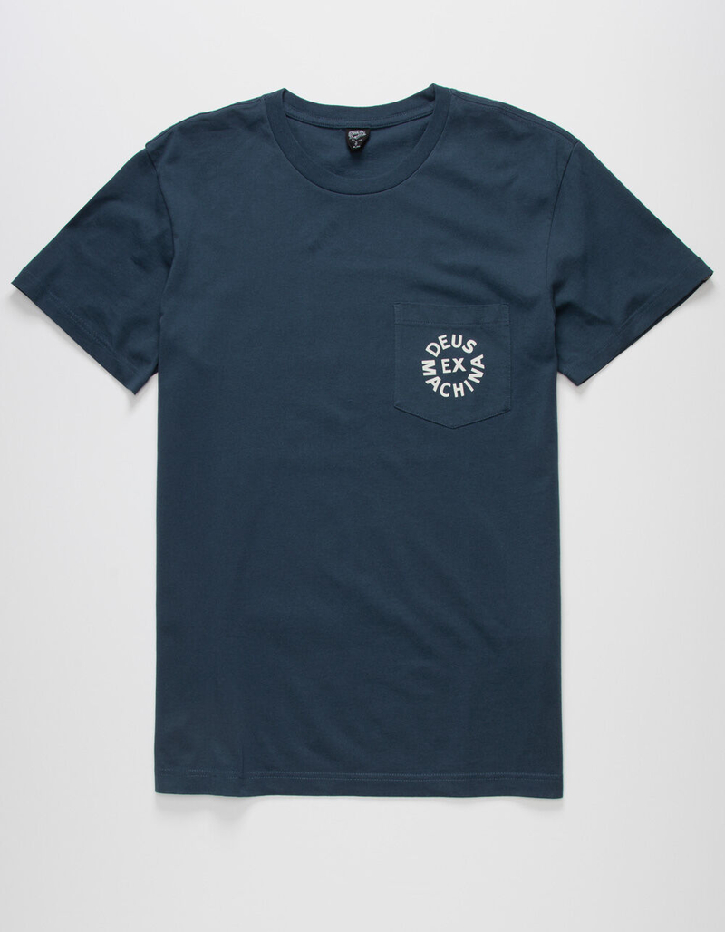 DEUS EX MACHINA Deus Logo Mens Pocket Tee image number 0