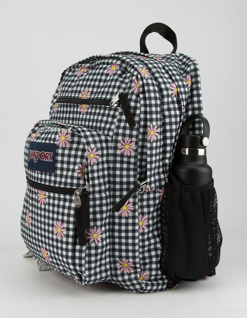 JANSPORT Big Student Gingham Daisy Floral Backpack image number 1
