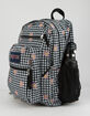 JANSPORT Big Student Gingham Daisy Floral Backpack image number 2