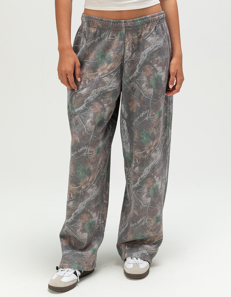 BDG Urban Outfitters Camo Womens Baggy Sweatpants image number 2