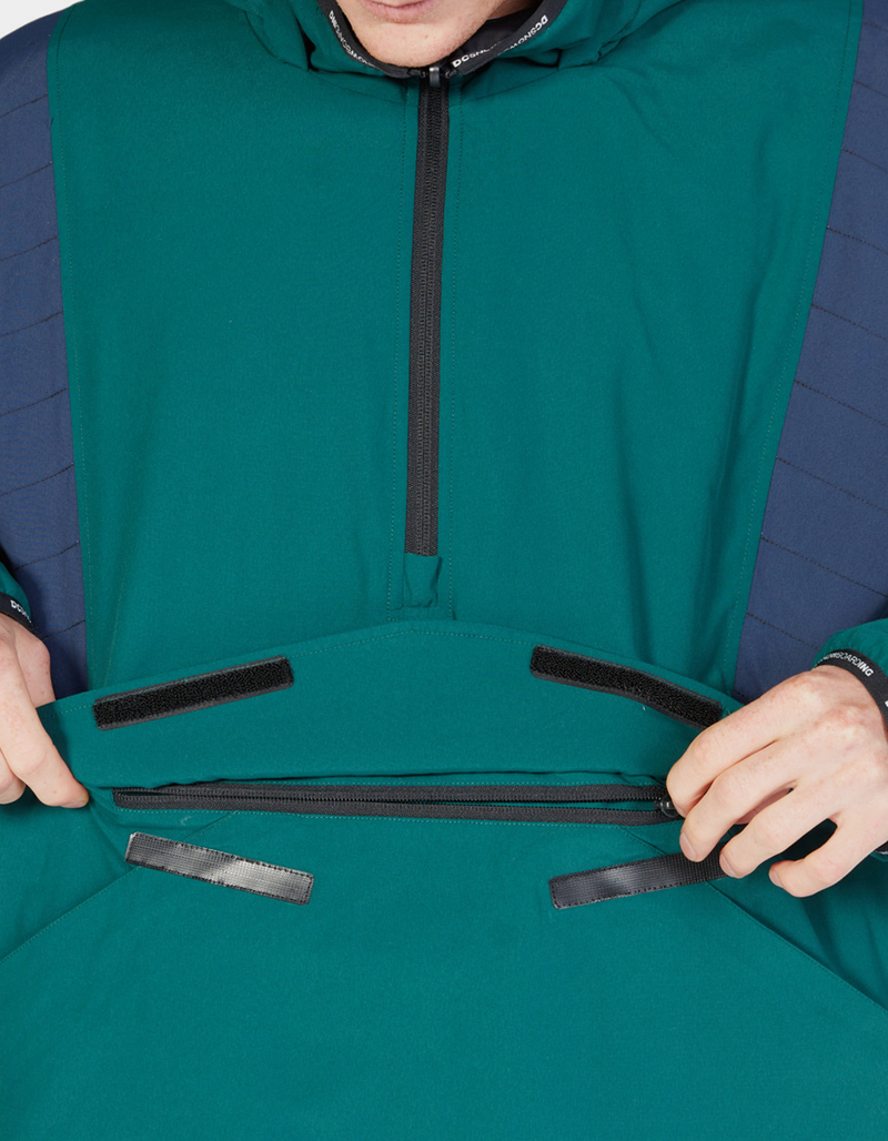 DC SHOES Transition Reversible Mens Insulated Snowboard Anorak Jacket image number 10