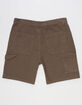 RSQ Mens Utility Twill Shorts  image number 3