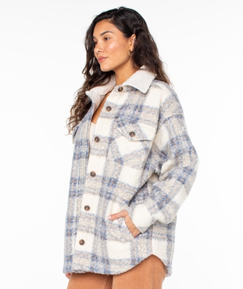 ROXY Overlander Plaid Jacket Alternative Image