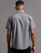 RSQ Mens Solid Chambray Button Up Shirt image number 5