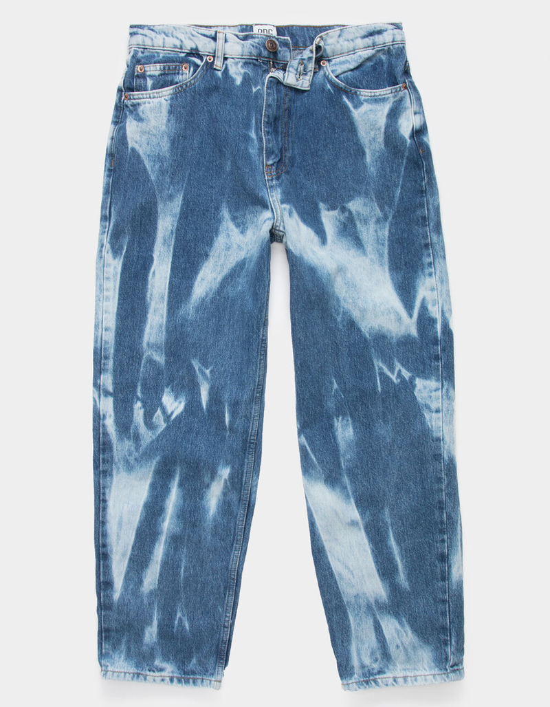 BDG Urban Outfitters Vintage Bow Mens Tie Dye Jean Pants image number 1