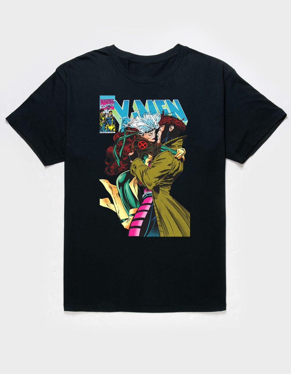 X-MEN Rogue And Gambit Unisex Tee - NAVY | Tillys