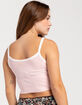 HEART & HIPS Womens Ringer Tank Top image number 4